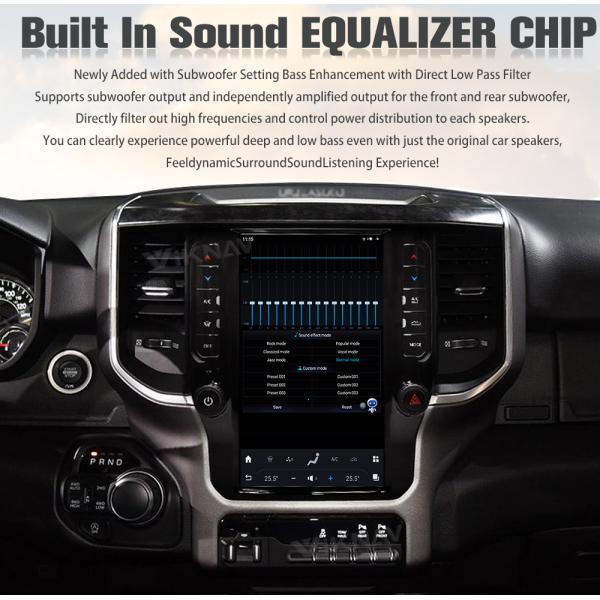 Блок андроида 11 главный на автомобильный радиоприемник Ram 20-23 доджа экран касания 11,8 дюймов