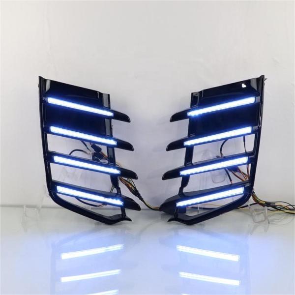 Advanced ABS LED Turn Signal Fog Lamp Cover for Toyota Land Cruiser LC300 2022 2023