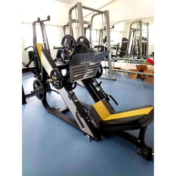 Commercial Strength Training Leg Press Machine with Medium Load and Pin Load Selection