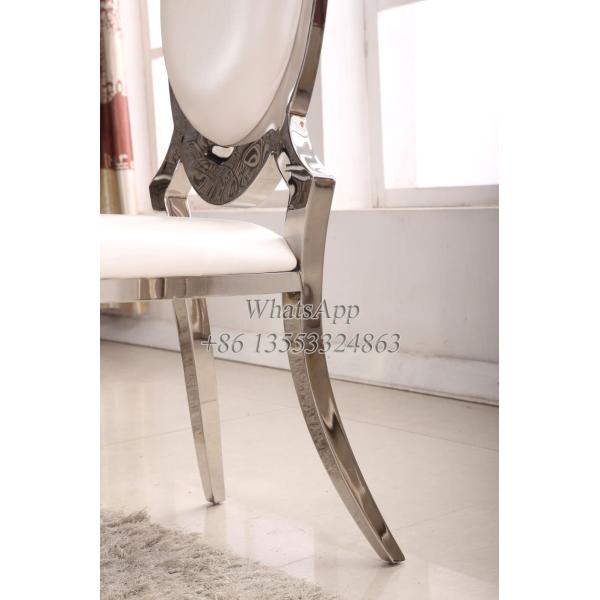 Stainless Steel And Leather Dining Chairs From Furniture Factory (YS-4)