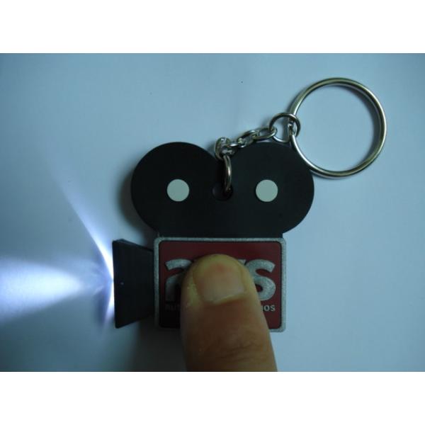 Harmless 2D 3D Soft Custom PVC Keychains With Any Pantone Colors
