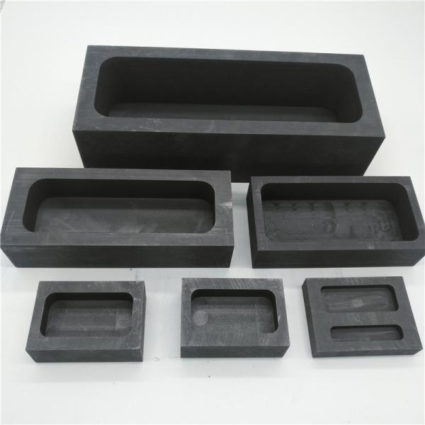Custom Graphite Mould Gold Silver Copper Casting Ingot Mould with Bulk Density of 1.62-1.98g/cm3
