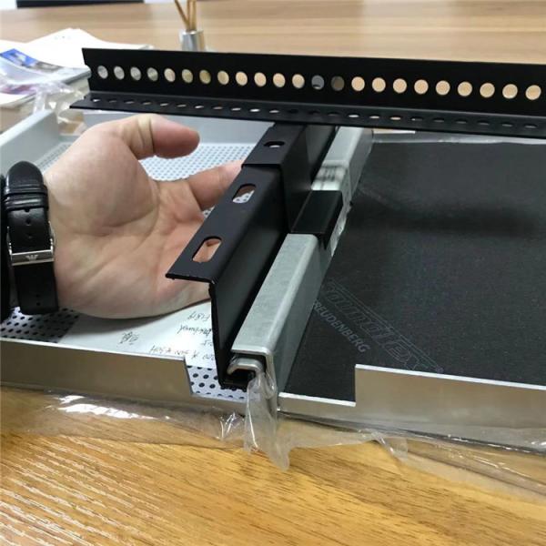 Galvanized Steel Perforated Drop Ceiling Mounting Hardware Z Carrier Powder Coating
