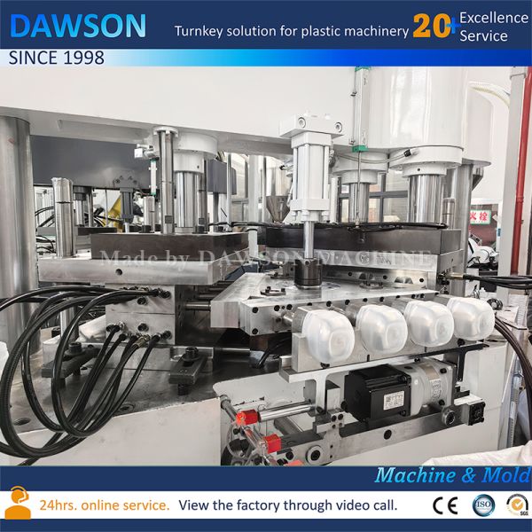 High Efficiency Automatic Injection Blow Molding Machine for PET Cream Containers with 220V/380V Voltage