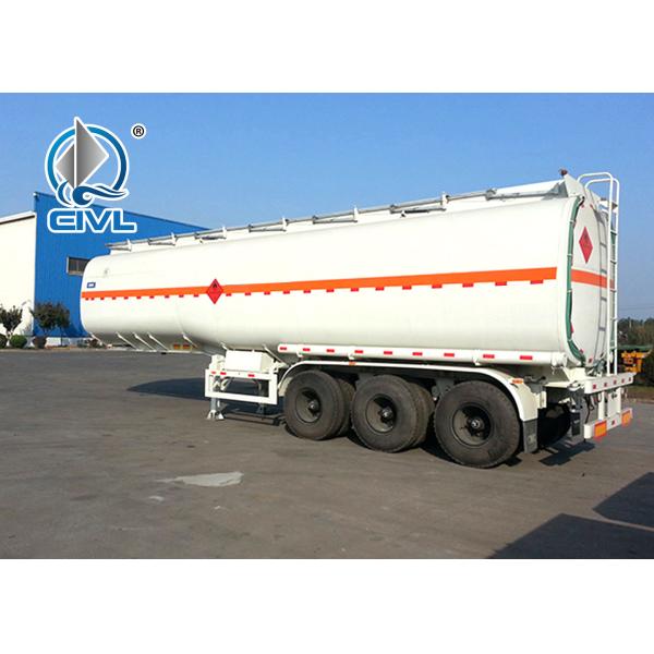 Fuel Oil Liquid Tanker Truck Semi Trailer Threeaxle Fuel Tanker Semi Trailer