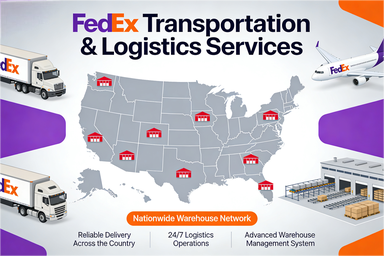 FedEx Transportation And Logistics Services Nationwide Coverage