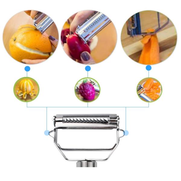 Многофункциональная картошка Peeler нержавеющей стали Peeler овоща Julienne