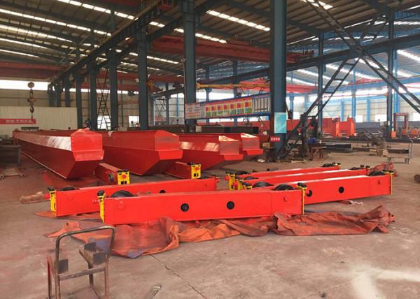 Efficient Single Beam Bridge Crane , Light Duty Bridge Crane 12 Months Warranty