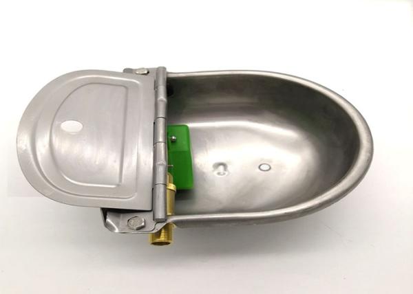 Wall Mount 1.2mm 2 Drain Hole SS304 1.6L Horse Water Bowl