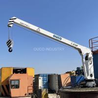 Suporte a pouca distância do mar marinho Crane With Iacs Certified do iate duro 1.5t 4m do crescimento