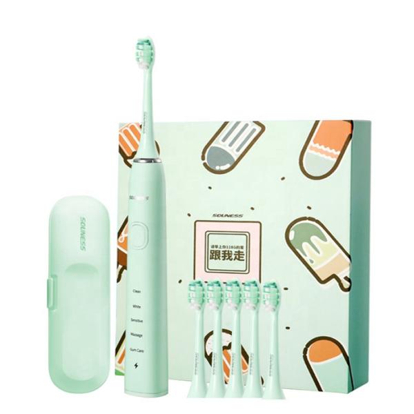 IPX7 Sonic Toothbrush 4 Hrs Charge Long Lasting Portable Electric Toothbrush SN903