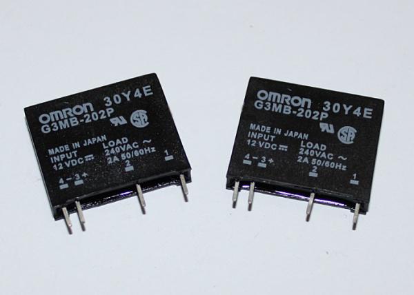 Omron Solid State Relay G3MB-202P-DC5V 12V 24V DC control AC Relay(Original and imported)