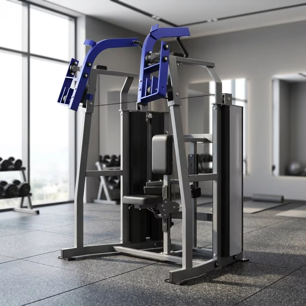 ISO Lateral Front Pull Down Machine Commercial Gym Equipment for Lat & Biceps Training