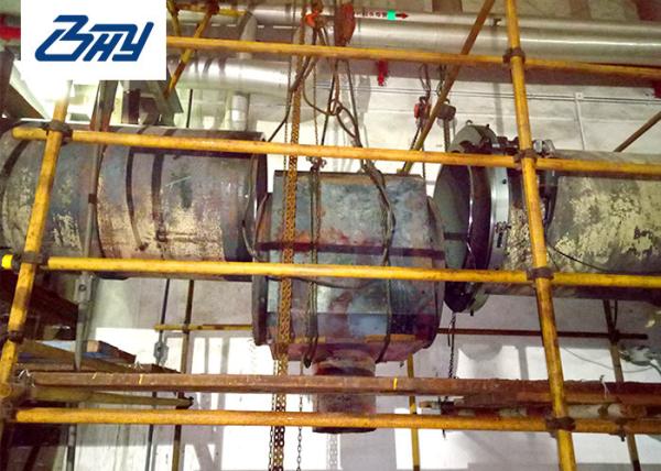 6in - 12 in Pneumatic Stainless Steel Pipe Beveling Machine Adjustable Bearing System Split Frame