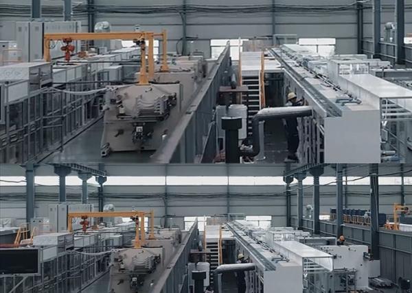 250KW 600Pcs/Min Elastic Band Waist Diaper Production Line