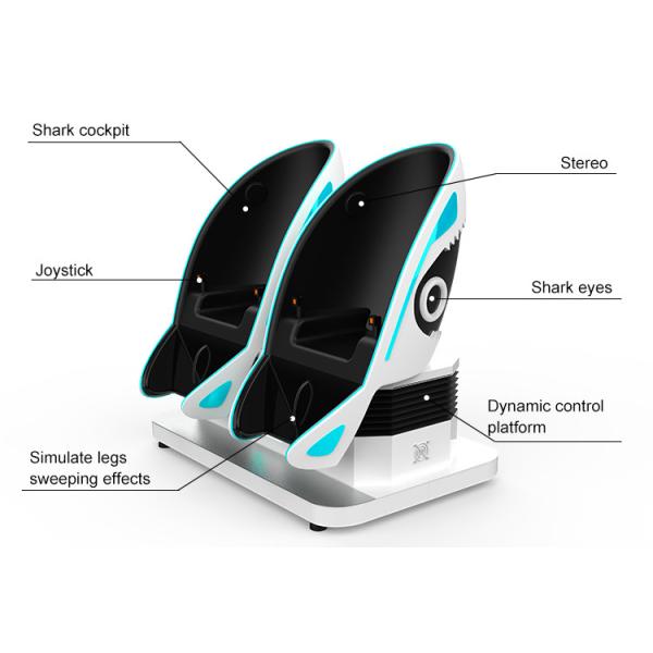 Торговый центр 9D Egg Chair Ролик-костер Симулятор виртуальной реальности Игровой автомат Динамические места