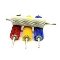 Pincel de cilindro de nylon industrial rotativo personalizado