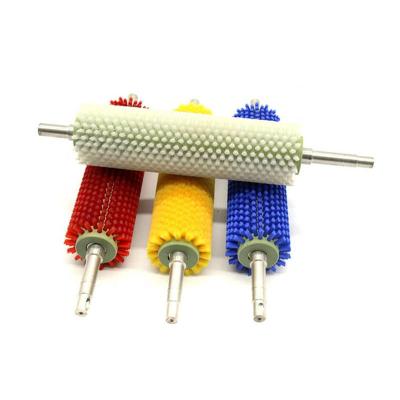 Pincel de cilindro de nylon industrial rotativo personalizado