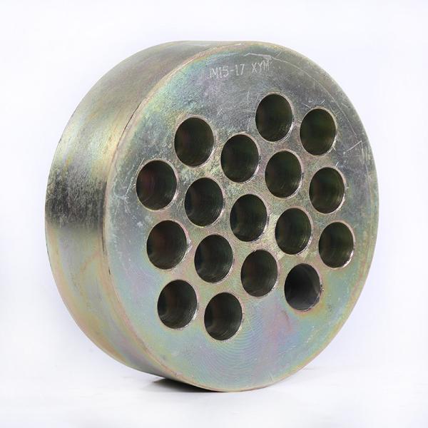 Multi Holes PC Strand Post Tension Round Flat Anchor Accessories