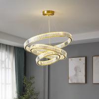 5-30m2 Crystal Chandelier Ceiling Light Dimmable conduzido moderno