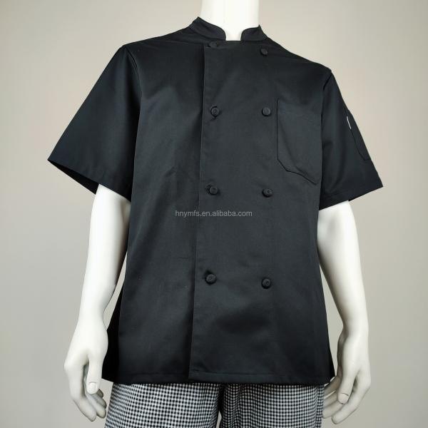 New Chef Jacket Summer Chef Uniform Shirt Cook Costumes Restaurant Hotel Chef coat