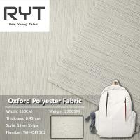 Tissu 100% de polyester pour la bourse zéro Cat Backpack And Other Bags de sac de lavage de sac à dos de caméra