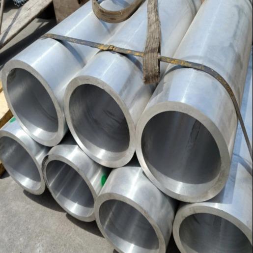 Industrial Pure Aluminium Pipe 1050 1060 SCH 40 Polished Silver Round For Refrigerator
