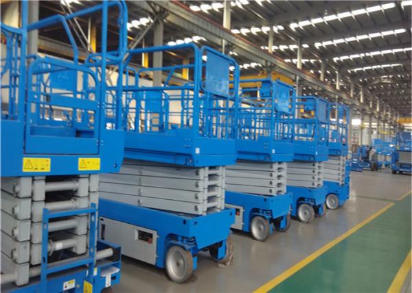 Low Profile Electric Scissor Lift Versatility Enhance Wide Application Flexible Operation