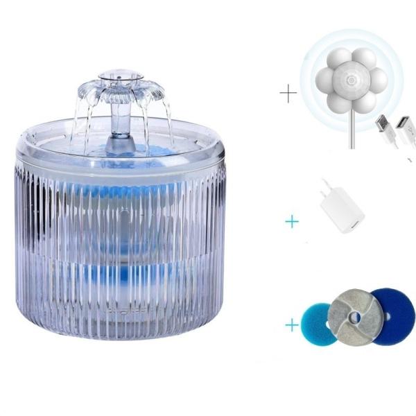 Dispensadores de agua para mascotas de base antideslizante, automático de recarga de agua en recipientes Energy Star certificado