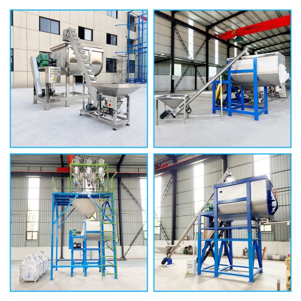 Custom U-Type Mixer (Horizontal Twin-Screw Mixer) High-efficiency, multi-functional powder mixing equipment for blending powdered materials, suitable for food, chemical, and ceramic industries.