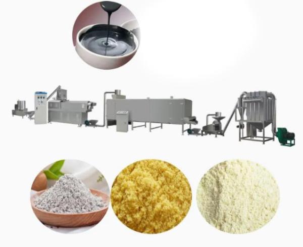 Chaîne de production de poudre d'aliment pour bébé complètement automatique/extrudeuse nutritionnelles faisant des machines avec du CE