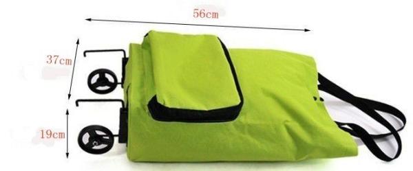 Factory cross-border wholesale shopping mall folding rod bag