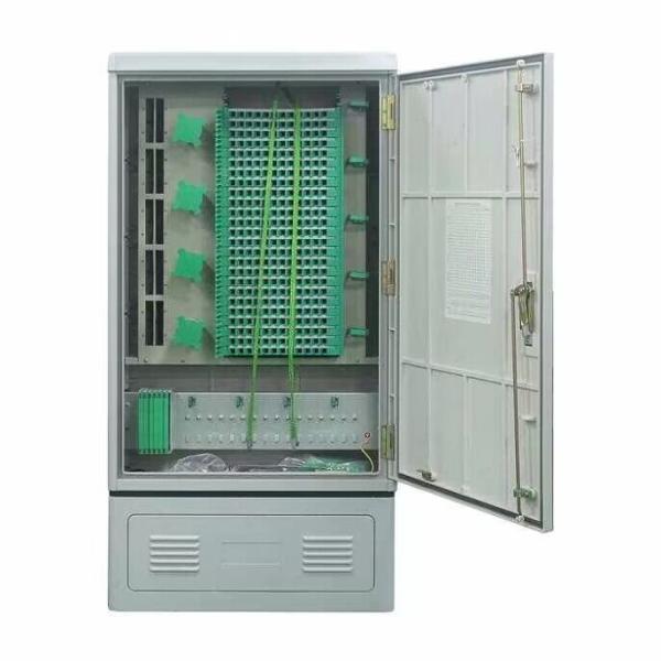 Outdoor Street Cabinet 144 Fibers 288 Cores 576 Cores Optical Distribution Cabinet