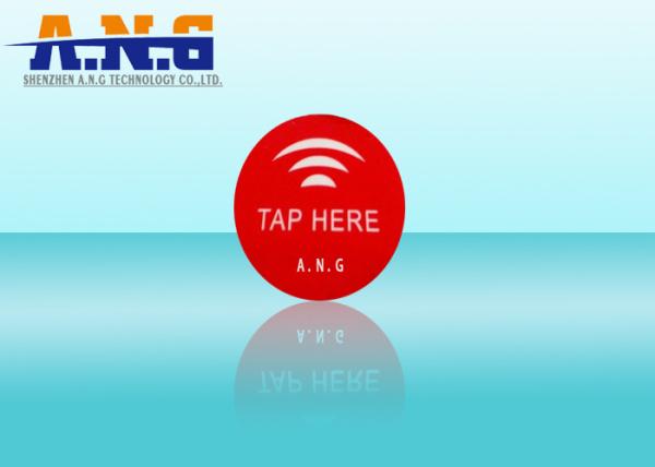 Gift Pvc Programming Nfc Tags 25mm Durable And Water Resistant