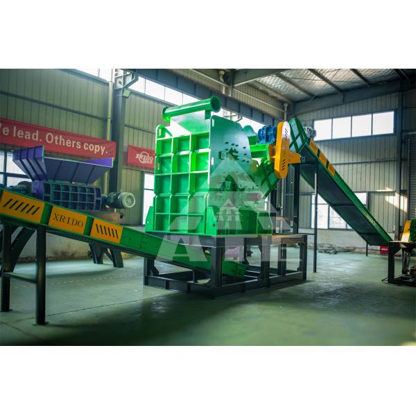 Scrap Iron Metal Steel Hammer Mill Large Scrap Metal Crusher Machine Scrap Metal Crushing Sorting Line