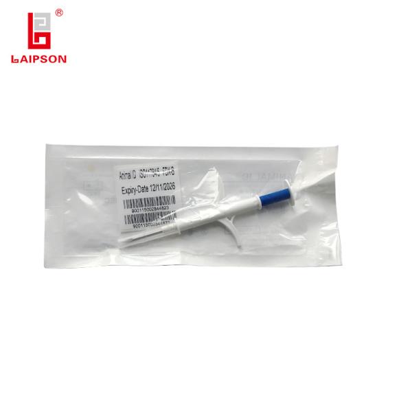 134.2khz Small Tag HDX-B RFID Injection Animal Microchip Pets Implant Syringe Pet Dog Fish