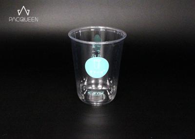 Transparent Disposable Plastic Drinking Cups For Iced Beverages Water Proof