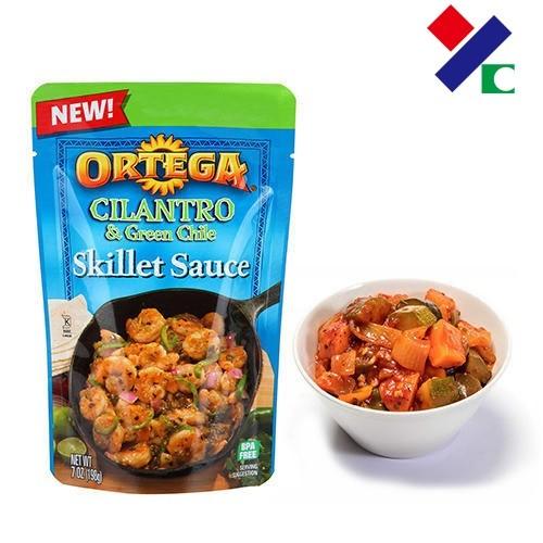 Customized Retort Pouch Packaging High Barrier Aluminum Foil For Cooking Packaging