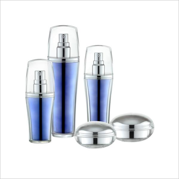 Бутылки заботы кожи бутылки 30ml 60ml 100ml лосьона овальной сыворотки косметические с ясной крышкой насоса