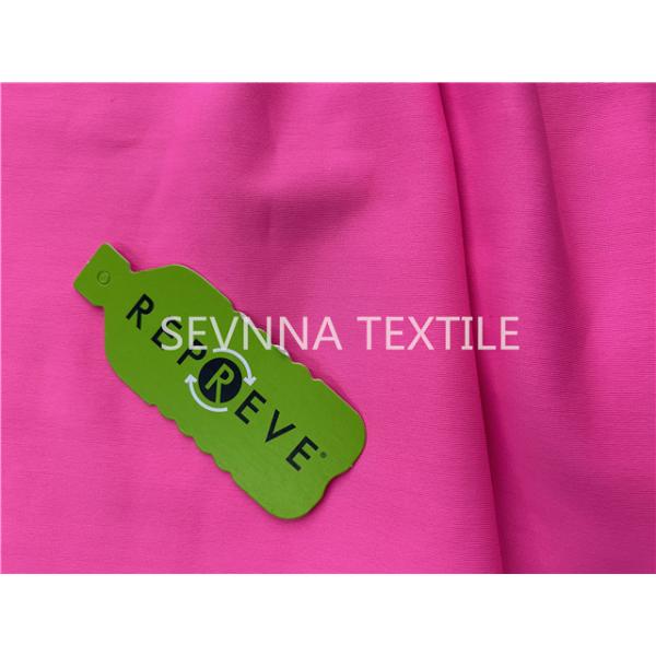 Matte Repreve Comfort Luxe Nylon Yoga Wear Fabric Plain Style