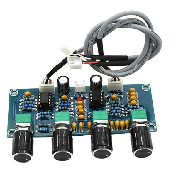 NE5532 Amplifier Audio Module Class D Digital Amplifier with DC12V-24V Input and Treble Bass Volume Adjustment