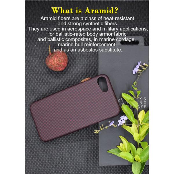 Случай телефона волокна Арамид необыкновенной царапины устойчивый для СЭ иФоне