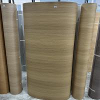 Decorative Waterproof Self Adhesive Film Wood Grain PVC Ceiling Vacuum Lamination Film For Furniture