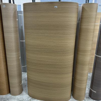 Decorative Waterproof Self Adhesive Film Wood Grain PVC Ceiling Vacuum Lamination Film For Furniture