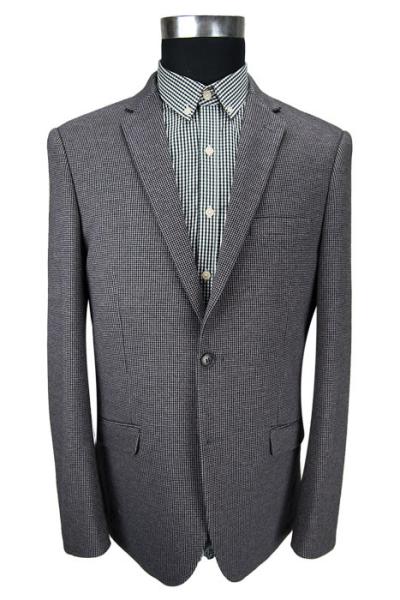 Male Slim Fit Blazer Adults Office Worker Dark Grey Custom Color MGB005