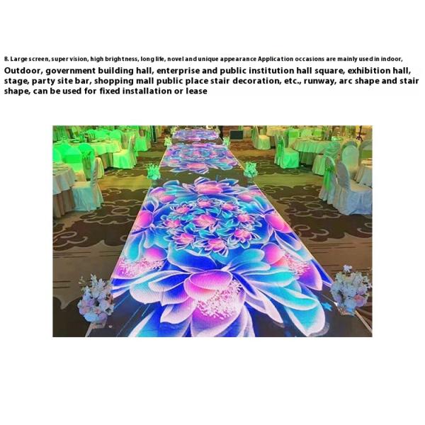 Full Color P4.81 Disco LED Dance Floor Multiscene Interactive Dance Floor