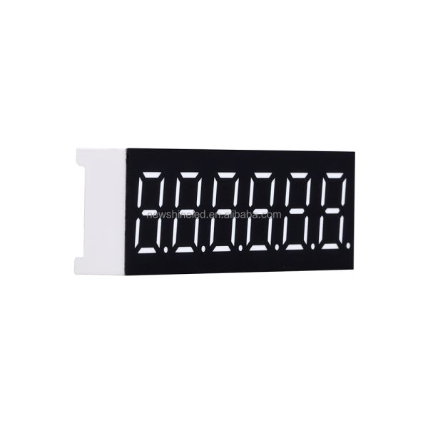 High Brightness LED 6 Digit 7 Segment Display Featuring 0.36 Inch Digit Height for Accurate and Readable Numeric Output