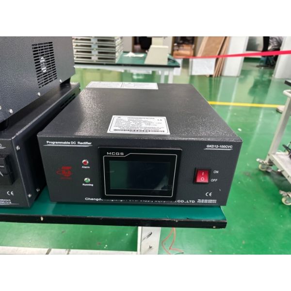 Programmable 12V 100A DC Power Rectifier for Electroplating Applications Single Phase 220V