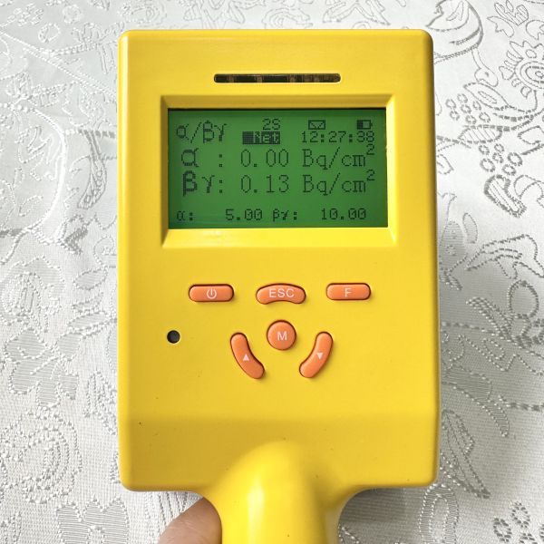 FJ-CoMo50 LCD Display Backlight Environmental Protection ALPHA BETA GAMMA Surface Contamination Meter