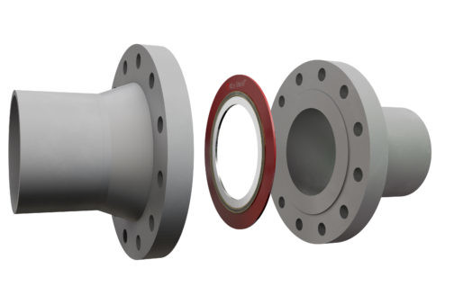 Заполнитель DN200 SS316L CL150 B16.20 графита набивкой RF 4.5mm спиральный обветренный